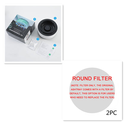 Smart Ashtray with Air Purifier & Anion Technology – Portable Car & Home Smoke Remover