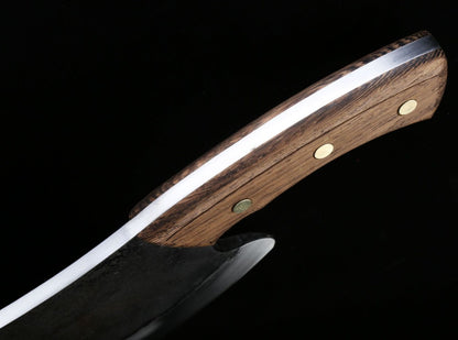 High Manganese Steel Hand-Forged Bone Chop Knife – Heavy-Duty Thickened Cleaver