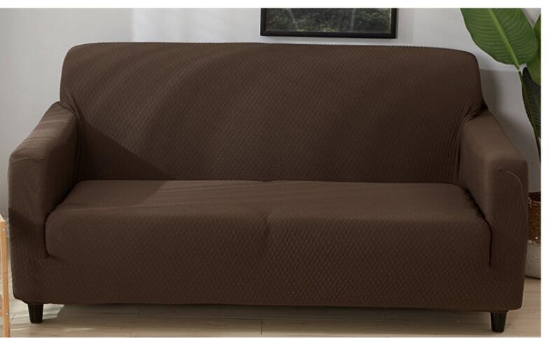 Solid Color Universal Elastic Sofa Cover – Stretch Sleeve Slipcover for Living Room