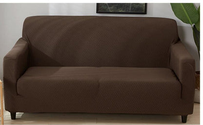 Solid Color Universal Elastic Sofa Cover – Stretch Sleeve Slipcover for Living Room