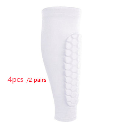 Men's Honeycomb Shank Protection Socks – Anti-Collision Non-Slip