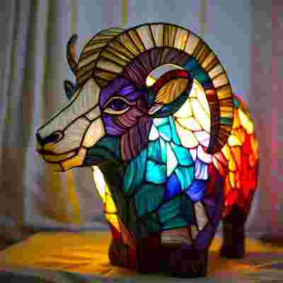 3D Animal Night Light Desk Lamp – Colorful Decorative Table Lamp