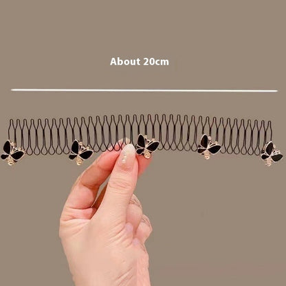 Invisible Inverted Hair Comb – Back Head Forehead Hair Band for Women