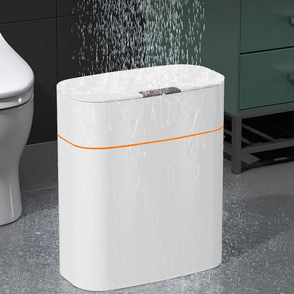 Smart Sensor Trash Can with Lid – Auto Open, UV Sterilization & Odor Control