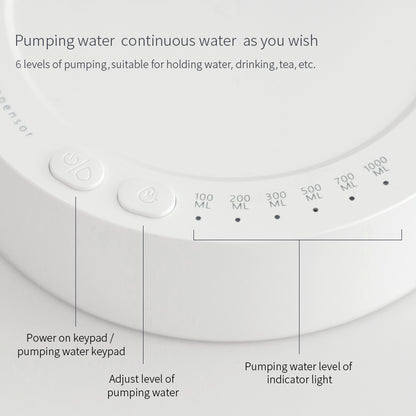 Electric Water Dispenser Pump – Rechargeable USB, Portable for Gallon Bottles