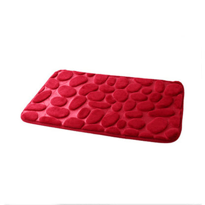 Bathroom Absorbent Floor Mat – Non-Slip Soft Rug for Bathroom, Kitchen & Bedroom