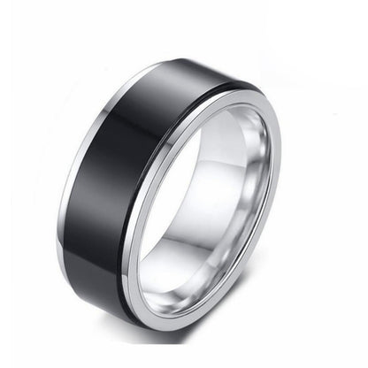 Titanium Steel Hip Hop Ring – Personality Simplicity Jewelry