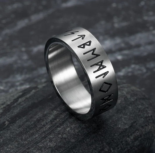 Korean Fashion Titanium Steel Rotatable Ring – Anxiety Relief Jewelry