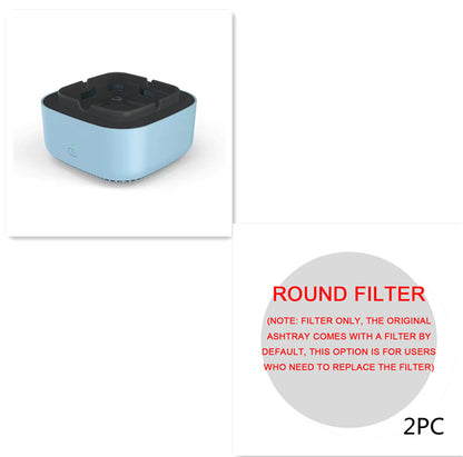 Smart Ashtray with Air Purifier & Anion Technology – Portable Car & Home Smoke Remover