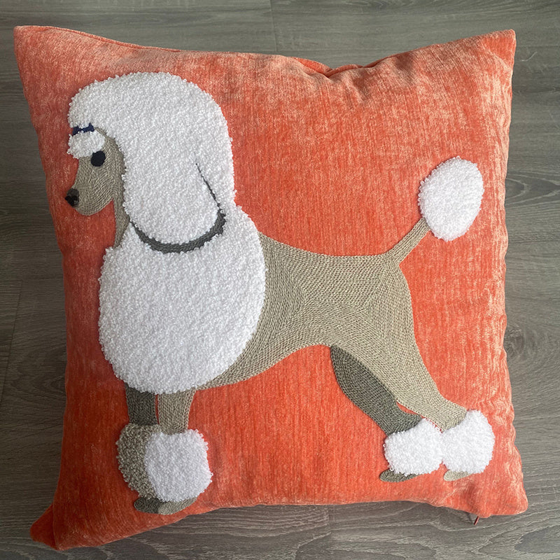 Embroidered Decorative Cushion Cover – Handcrafted Pillow Case for Sofa & Home Decor