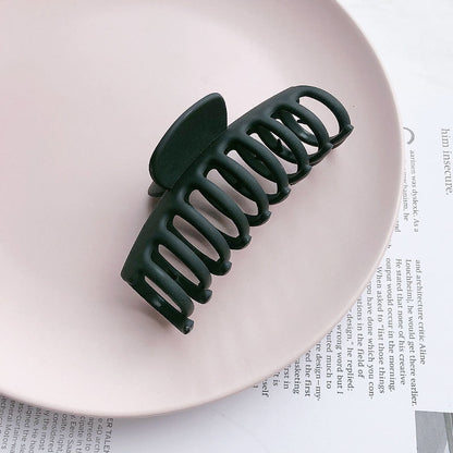 Macaron Color Hair Clip – Simple Versatile Pastel Hairpin for Women & Girls