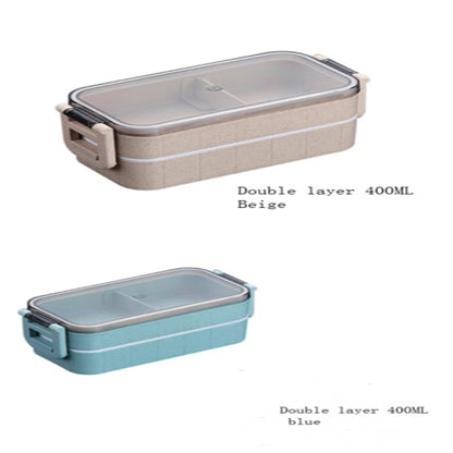 Microwave-Safe Healthy Material Dinnerware Lunch Box – Portable Food Container