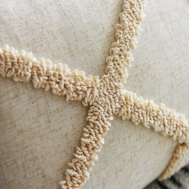 Hand-Tufted Decorative Pillowcase – Artisan Cushion Cover for Sofa & Home Decor