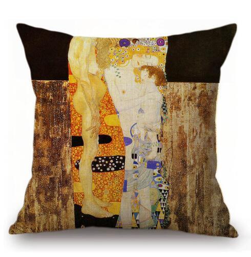 Van Gogh Oil Painting Cushion Cover – Artistic Decorative Pillow Case for Sofa & Home
