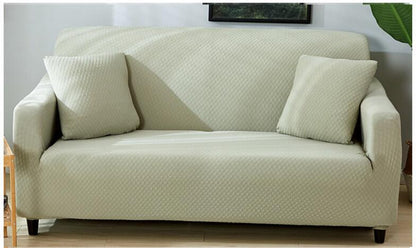 Solid Color Universal Elastic Sofa Cover – Stretch Sleeve Slipcover for Living Room