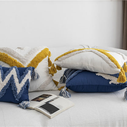 Cotton Canvas Pillow Cushion Cover – Durable Decorative Pillowcase for Sofa & Home