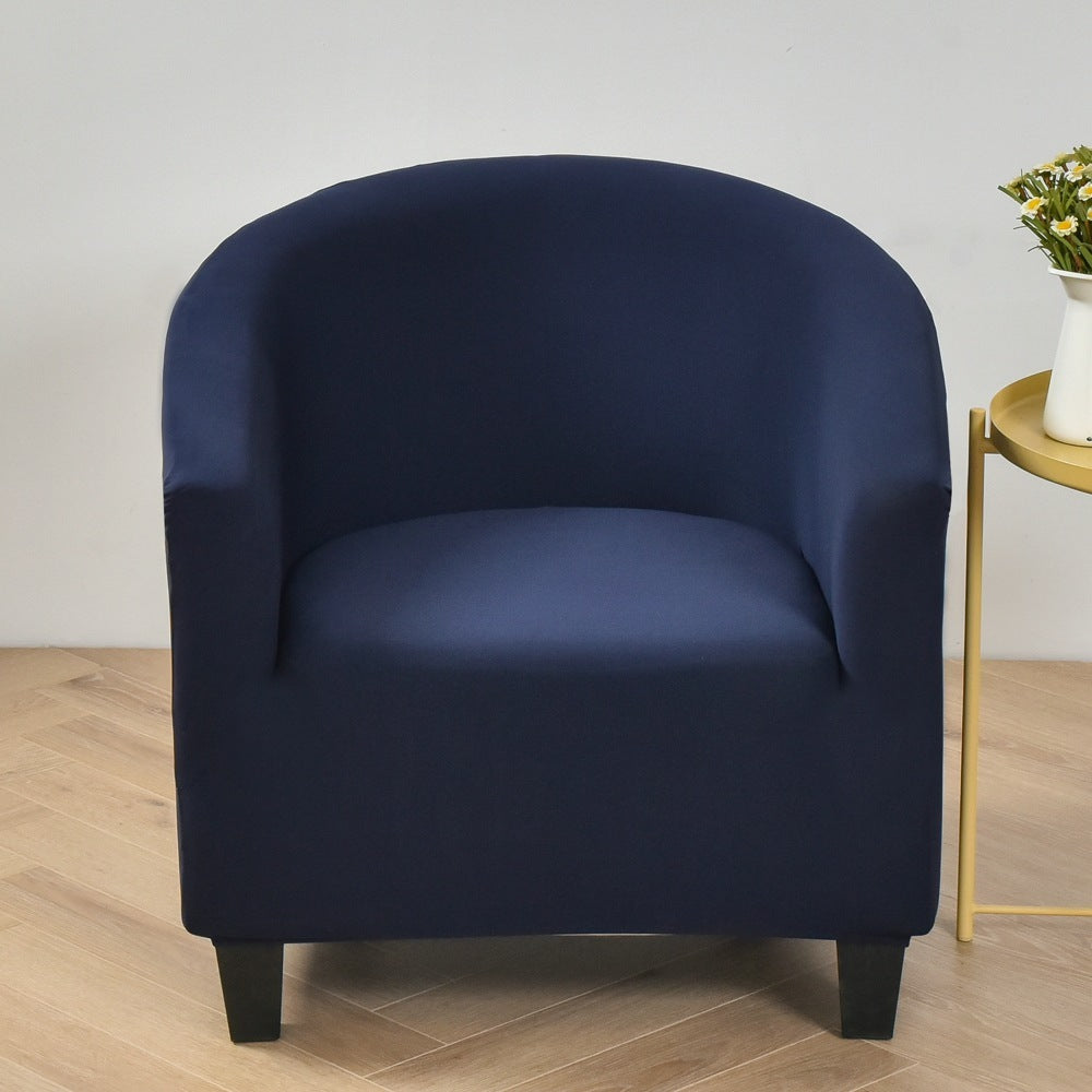 Elastic round spandex Non-slip single sofa cover