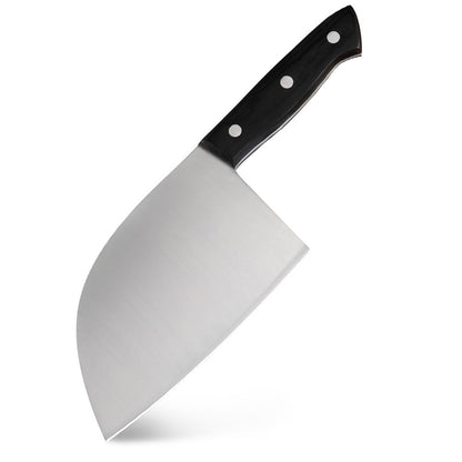 Chinese Kitchen Stainless Steel Butcher Knife – Damascus, Forged & Bright Finish Options