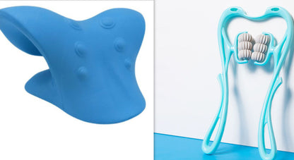 6-Roller Cervical Neck Massager – Deep Tissue Relief Tool