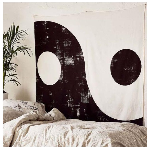 Printed Beach Towel & Wall Tapestry – Geometric Polyester Blanket 150x150cm to 230x150cm