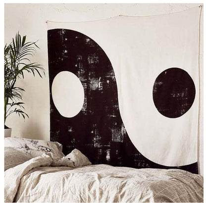 Printed Beach Towel & Wall Tapestry – Geometric Polyester Blanket 150x150cm to 230x150cm