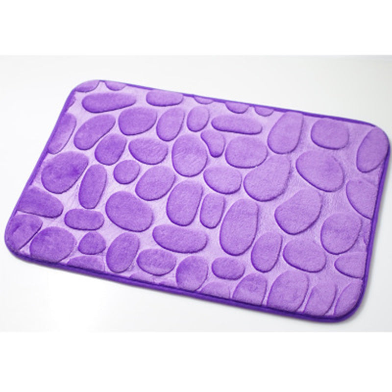 Bathroom Absorbent Floor Mat – Non-Slip Soft Rug for Bathroom, Kitchen & Bedroom