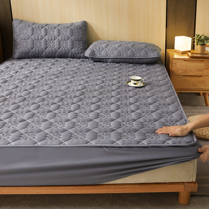 Brushed Cotton Fitted Sheet – All-Inclusive Dust Protection Mattress Cover