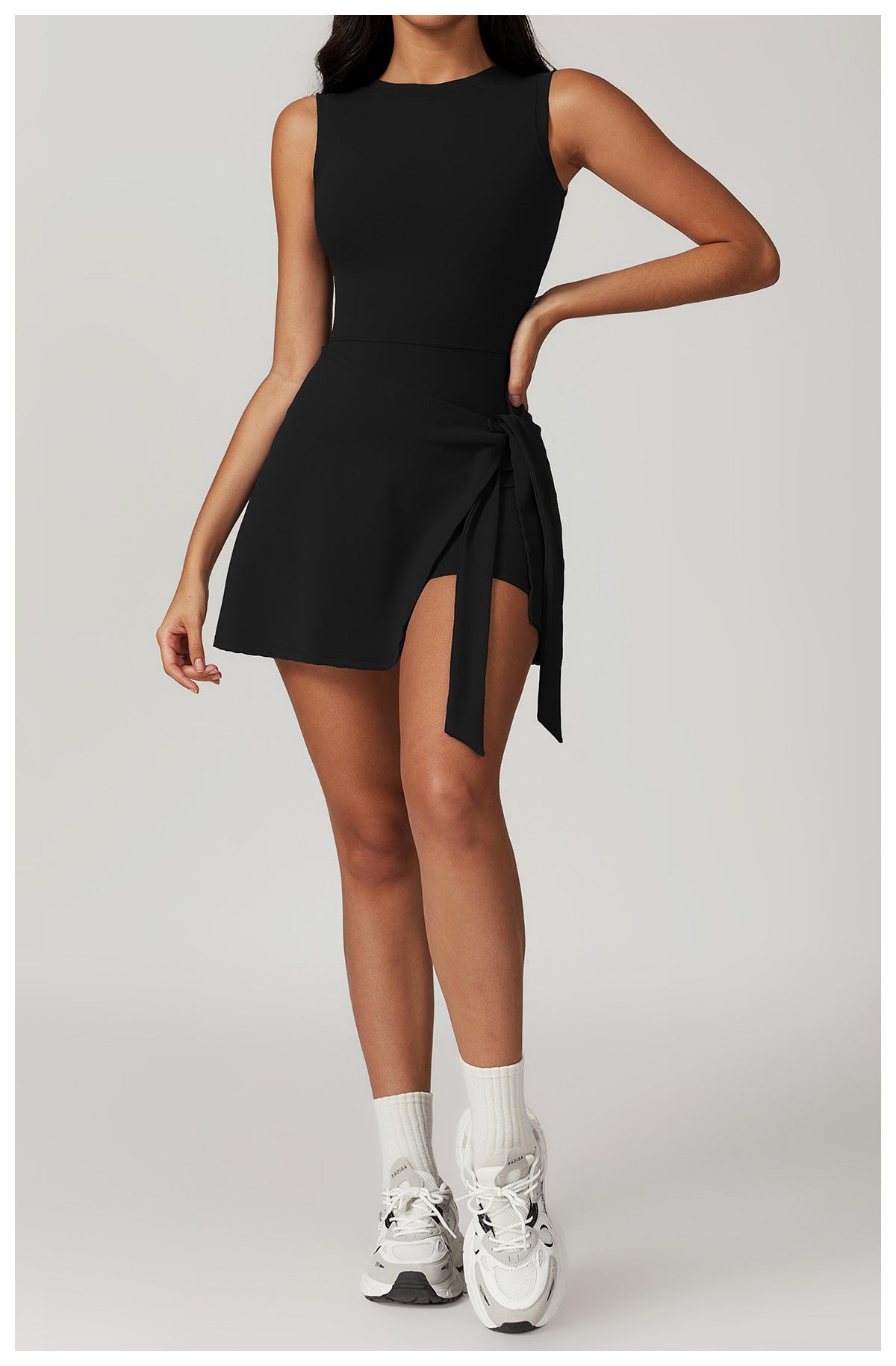 Women's Backless Yoga Romper – Sleeveless One-Piece Fitness Jumpsuit