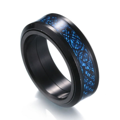 Titanium Steel Hip Hop Ring – Personality Simplicity Jewelry
