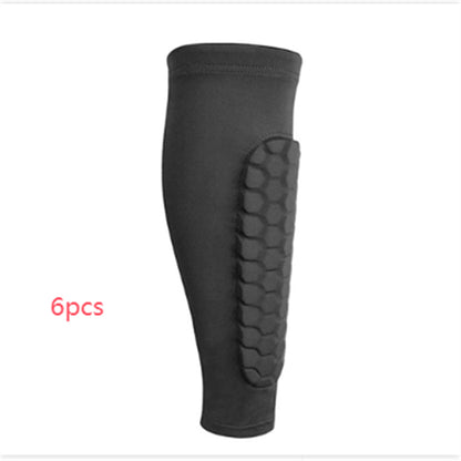 Men's Honeycomb Shank Protection Socks – Anti-Collision Non-Slip