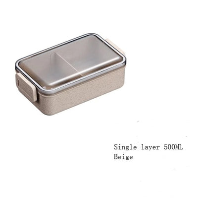 Microwave-Safe Healthy Material Dinnerware Lunch Box – Portable Food Container