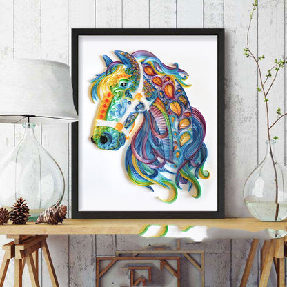 DIY Quilling Paper Art Kit – Home Decoration Craft Set