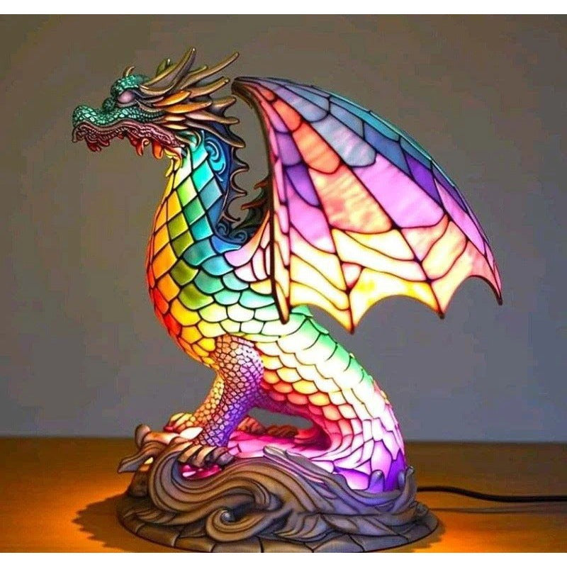 3D Animal Night Light Desk Lamp – Colorful Decorative Table Lamp