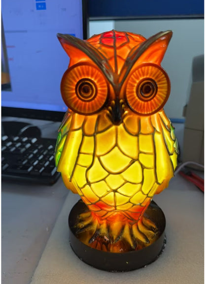 3D Animal Night Light Desk Lamp – Colorful Decorative Table Lamp