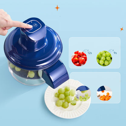 Automatic Electric Grape Peeler – Rechargeable Fruit Peeling Machine