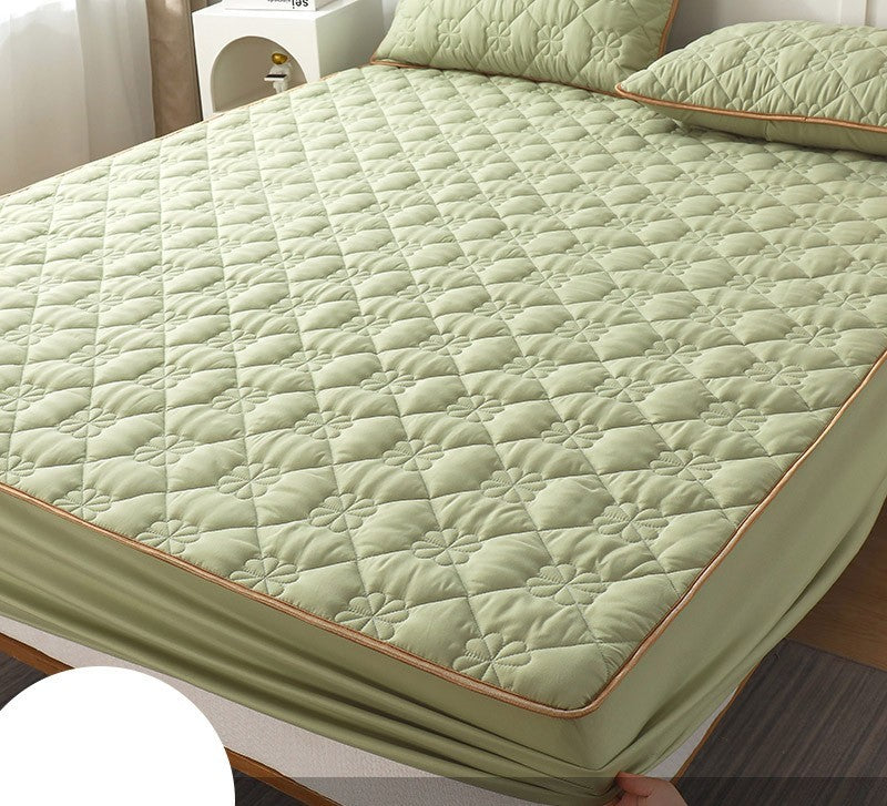Brushed Cotton Fitted Sheet – All-Inclusive Dust Protection Mattress Cover