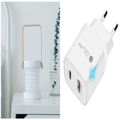 Foldable LED Night Light Lantern – Touch Dimmable, USB Rechargeable, Portable Table Lamp