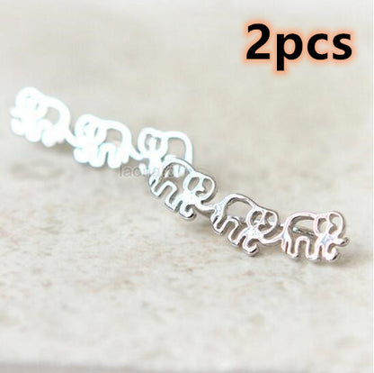 Daisy Stud Earrings – Gold & Silver Alloy Flower Jewelry for Women