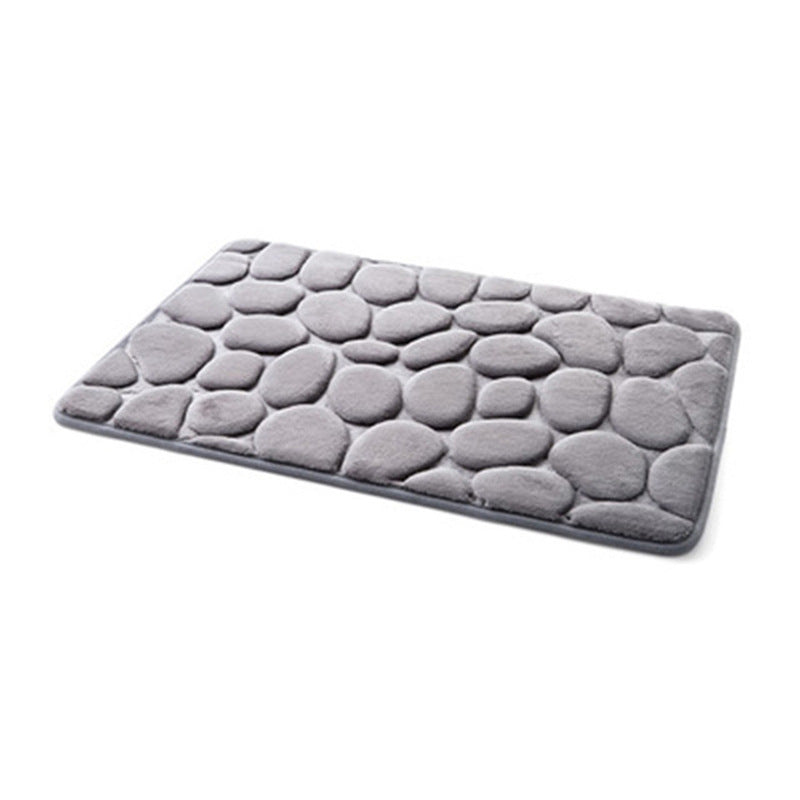 Bathroom Absorbent Floor Mat – Non-Slip Soft Rug for Bathroom, Kitchen & Bedroom