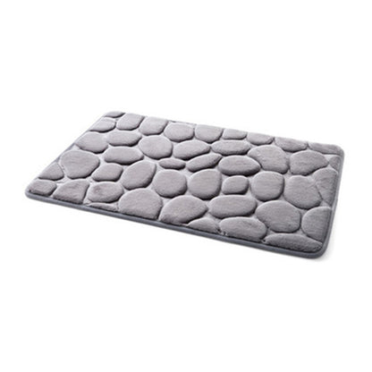 Bathroom Absorbent Floor Mat – Non-Slip Soft Rug for Bathroom, Kitchen & Bedroom