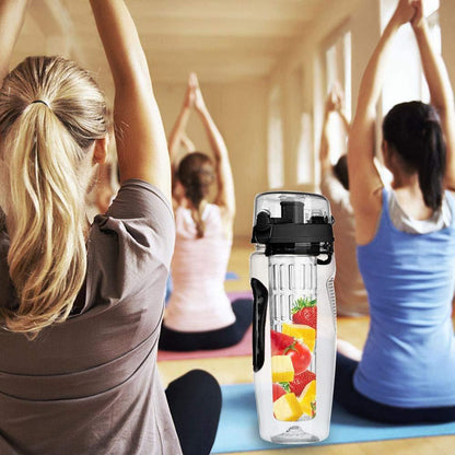 32oz Fruit Infuser Water Bottle – BPA-Free Sport Bottle for Juice & Detox