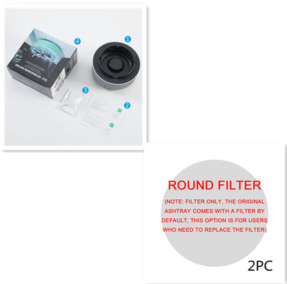 Smart Ashtray with Air Purifier & Anion Technology – Portable Car & Home Smoke Remover