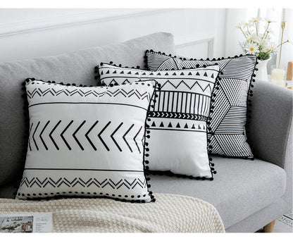 Bohemian National Style Throw Pillow – Decorative Cushion for Sofa, Bed & Living Room
