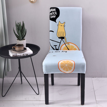 Office Half Chair Cover – Elastic Stretch Slipcover for Dining & Office Chairs