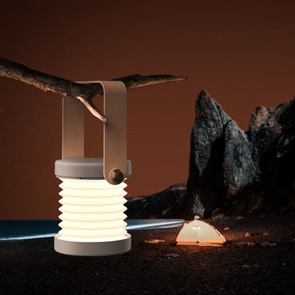 Foldable LED Night Light Lantern – Touch Dimmable, USB Rechargeable, Portable Table Lamp