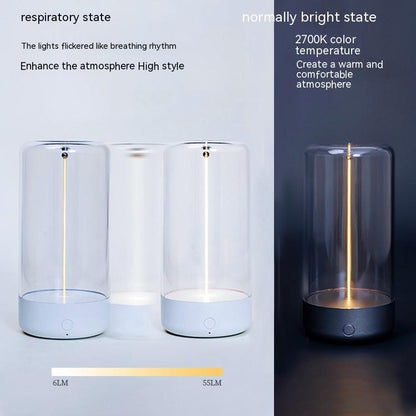 LED Camping Night Light – USB Rechargeable Atmosphere Lamp