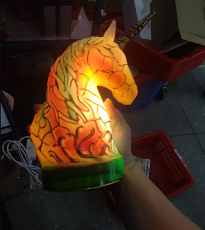 3D Animal Night Light Desk Lamp – Colorful Decorative Table Lamp