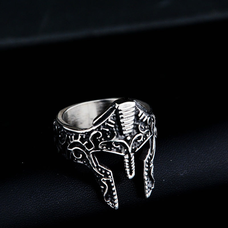 Warrior Mask Ring – Personality Fashion Jewelry for Men & Women