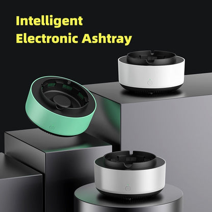 Smart Ashtray with Air Purifier & Anion Technology – Portable Car & Home Smoke Remover