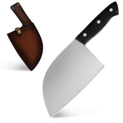 Chinese Kitchen Stainless Steel Butcher Knife – Damascus, Forged & Bright Finish Options